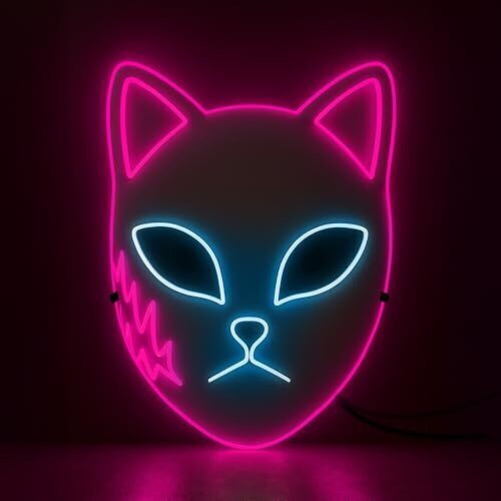 1922 LED Halloween Mask - Pack of 1 | Demon Mask for Halloween Party